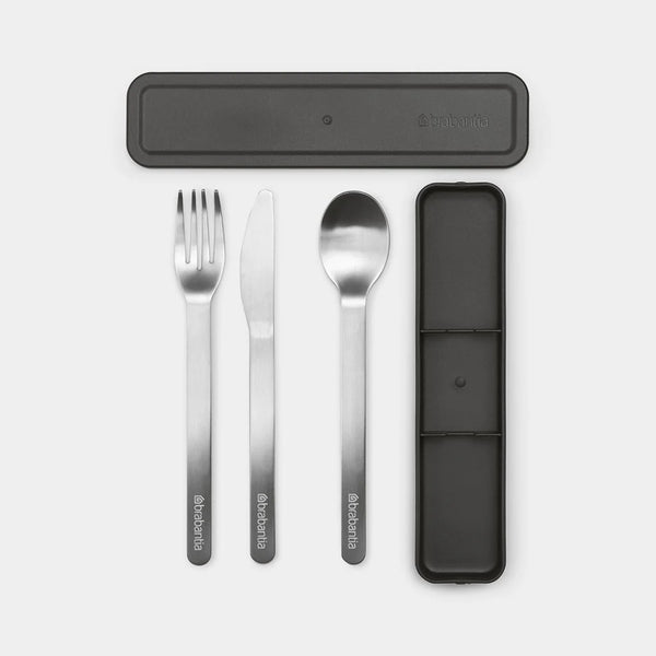Make & Take Cutlery Set - Dark Grey