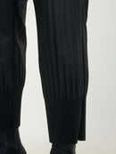 PLETHER TROUSERS - Black
