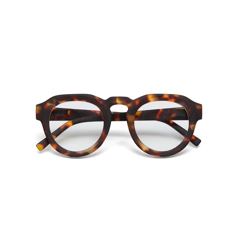 Zeno Round Reading Glasses 2.50 - Classic Havana
