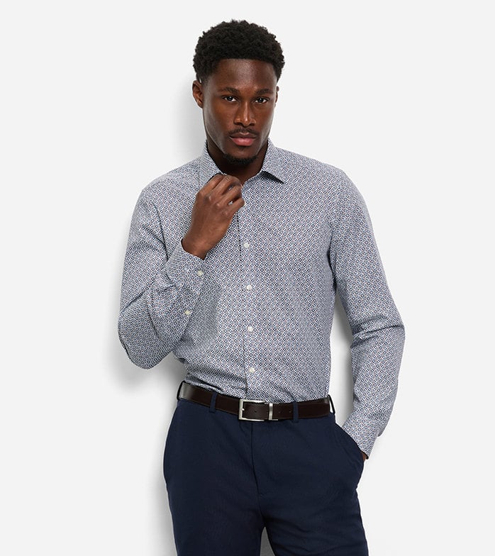 Modern Fit Shirt - White