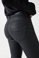 Secret Coated Capri 121997 - Black