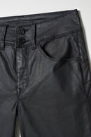 Secret Coated Capri 121997 - Black