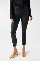 Secret Coated Capri 121997 - Black