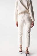 Cropped True Slim Jean - Beige