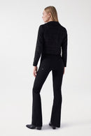 Short Tweed Jacket - Black