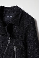 Short Tweed Jacket - Black