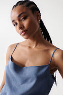 Light Denim Top - Blue