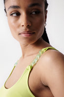 Straps Detail Top - Light Green