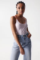 Straps Detail Top - Pink