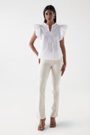 Secret Push In Bootcut Jean - Pearl