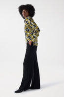 Floral Print Blouse - Green