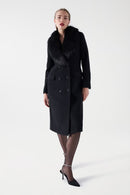 Wool Overcoat - Black