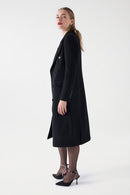 Wool Overcoat - Black