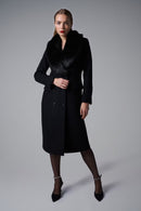 Wool Overcoat - Black