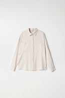 Light Denim Shirt - Beige