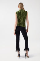 Velvet Top - Green