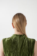 Velvet Top - Green