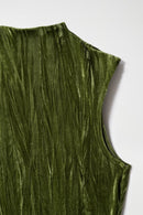 Velvet Top - Green