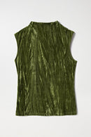 Velvet Top - Green
