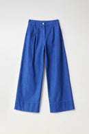 Loose High Waist Jean - Blue