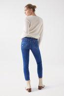 Destiny Cropped Slim - Blue