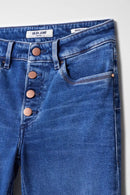 Destiny Cropped Slim - Blue