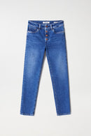 Destiny Cropped Slim - Blue