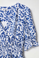 Print Short Dress - Pearl