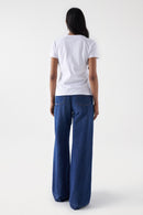 Beaded Branding T-Shirt - White