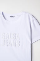 Beaded Branding T-Shirt - White
