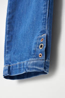 Secret Cropped Skinny Jean - Blue