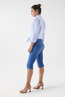 Denim Bermuda Shorts - Blue