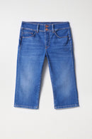 Denim Bermuda Shorts - Blue