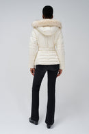 Jackie Padded Jacket - Beige