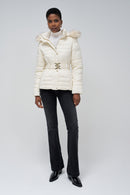 Jackie Padded Jacket - Beige
