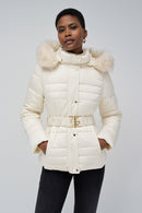 Jackie Padded Jacket - Beige