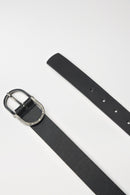 Leather Belt - Black