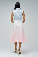 Degrade Dress - Blue