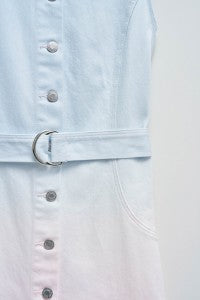 Degrade Dress - Blue