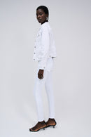 Tinted Denim Jacket - White