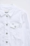 Tinted Denim Jacket - White