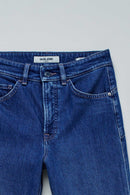 Faith Cropped Slim Jean - Blue