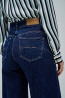 Faith Wide Jean - Blue