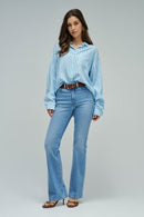 Faith Bootcut Jean - Blue
