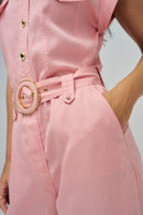 Cropped Jumpsuit - Bordeaux