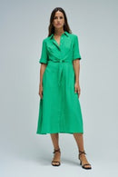 Short Sleeve Dress - Green