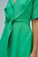 Short Sleeve Dress - Green