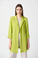 Classic Long Blazer - Key Lime