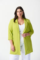 Classic Long Blazer - Key Lime