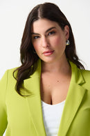 Classic Long Blazer - Key Lime